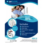 Fixed Pressure / Auto CPAP Machine + CPAP Mask 3 Months Rental Package